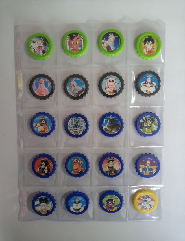 Colección Completa Chaps Dragon Ball Z/Gt 169/169