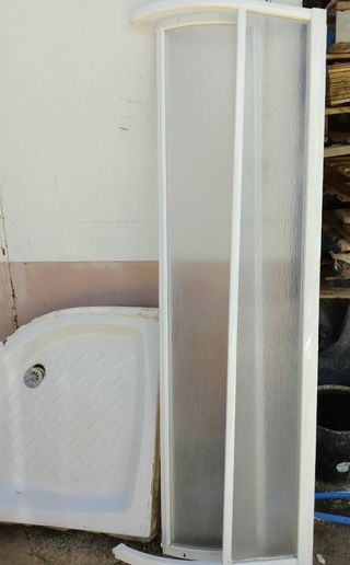 Mampara con plato ducha