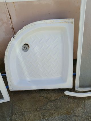 Mampara con plato ducha