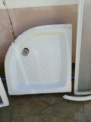 Mampara con plato ducha