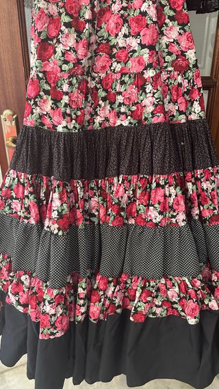 Traje flamenca