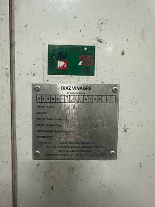 Diaz vinagre  Carro transporte  2022