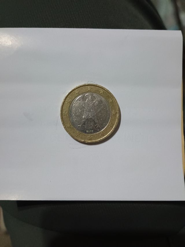 Moneda 1€ Alemania 2002. Letra J