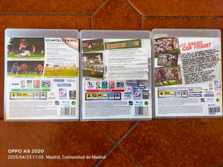 PS3 (PlayStation 3): 8 juegos deportivos