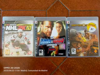PS3 (PlayStation 3): 8 juegos deportivos