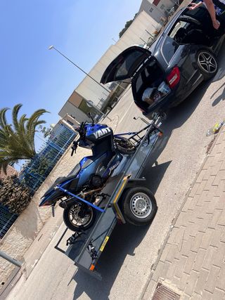 Remolque para 3 motos o quad.