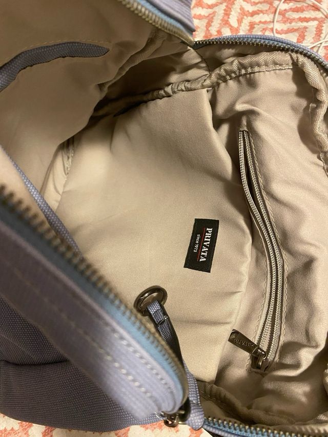 Mochila pequeña azul