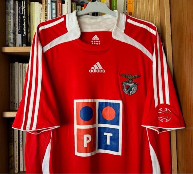 Camiseta SL Benfica original Adidas vintage 2000s