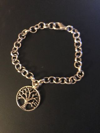 Pulsera baño de plata Arbol de la vida Nueva