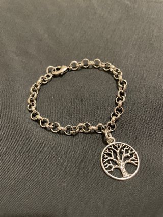 Pulsera baño de plata Arbol de la vida Nueva