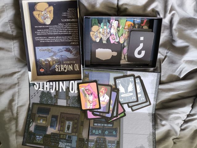 10 notti - Gioco da tavolo come nuovo