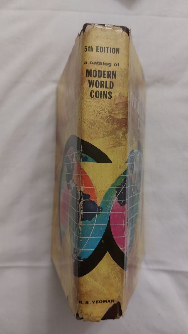 Catálogo monedas del mundo, por Yeoman