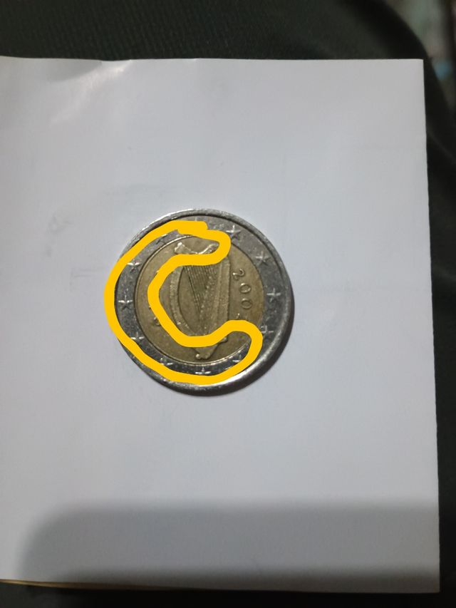 Moneda 2€ Irlanda 2002