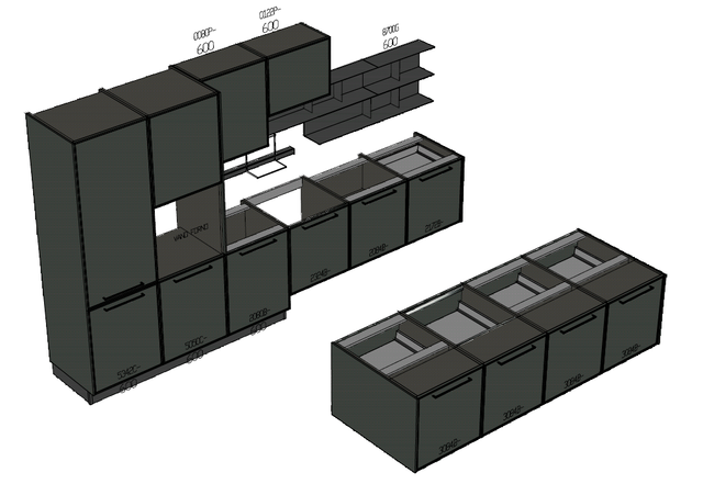 Cocina ARIA de Exposicion