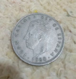 Moneda 25 Peseta España 82