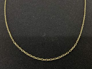 cadena oro 18k 20cm