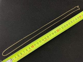 cadena oro 18k 20cm
