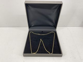 cadena oro 18k 20cm