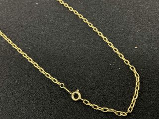 cadena oro 18k 20cm