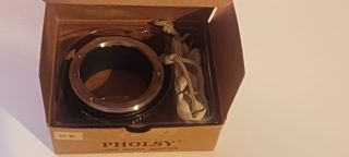 PHOLSY Adaptador Objetivos Montura para Objetivos