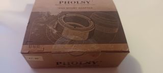 PHOLSY Adaptador Objetivos Montura para Objetivos