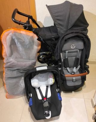 Cochecito Bebe Jane Epic 3 Piezas con Accesorios 