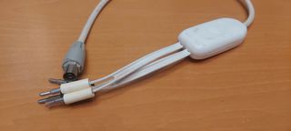 Cable antena antiguo tv