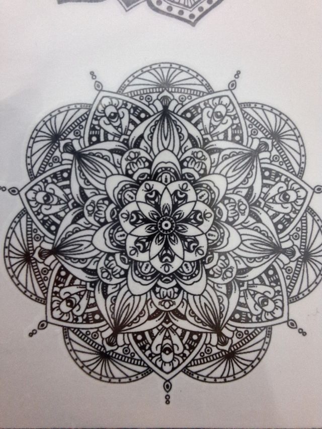 Tatuajes temporales - Mandalas