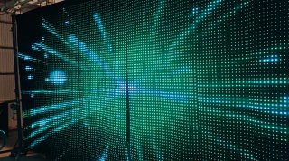 Pantalla/ Cortina de Video LED Escenario Dj p37,5