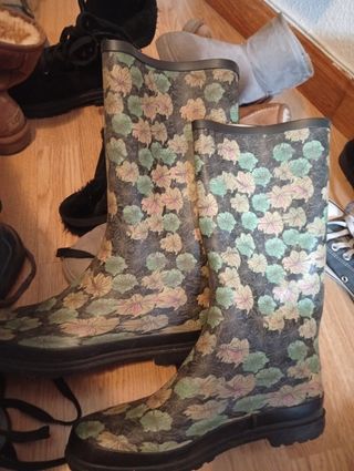 Botas agua multicolor talla 39