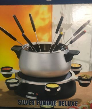 Fondue electrica Silver Deluxe