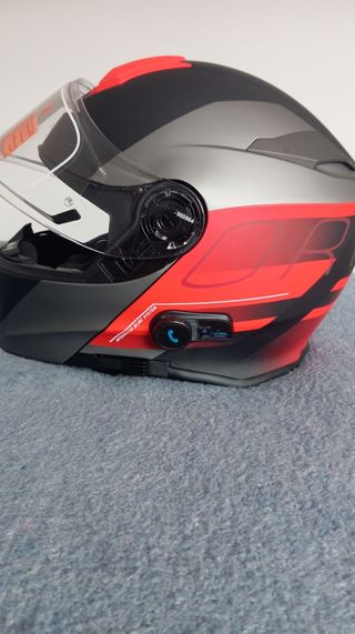 Casco moto modular