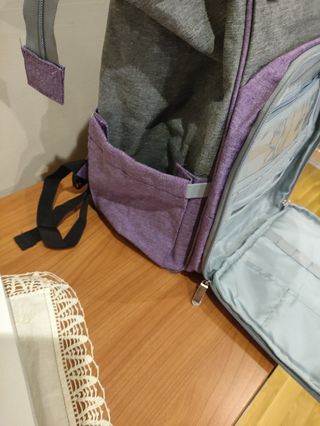 Mochila para punto o crochet