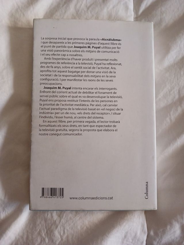 Aicnàlubma: Reflexions sobre la societat i els ...