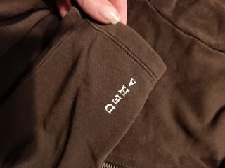 Felpa Deha Marrone con Zip