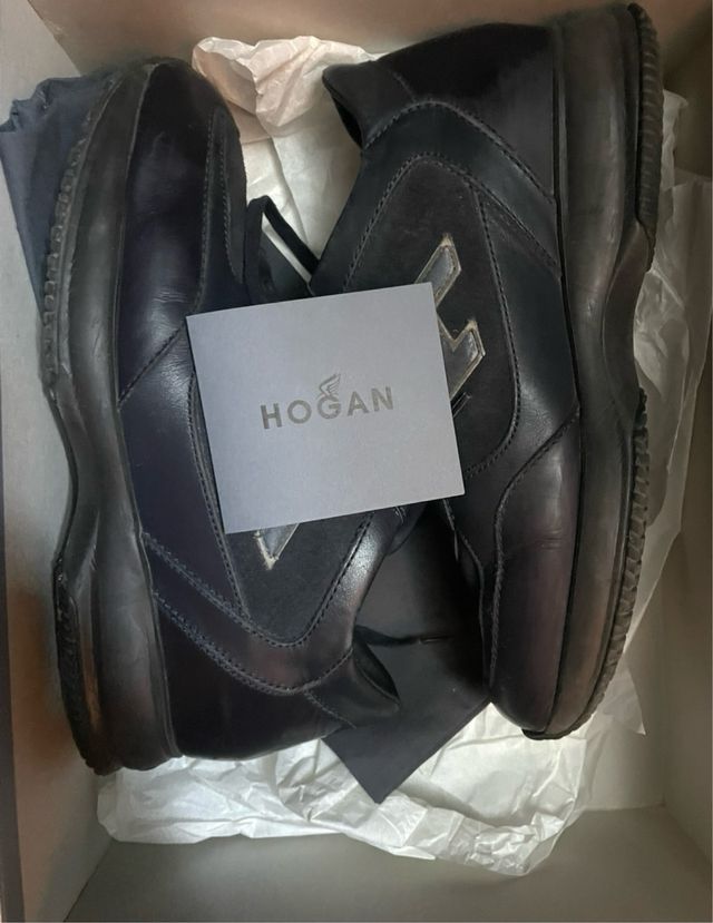 Zapatillas Hogan Hombre - azul oscuro
