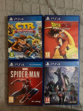 Juegos ps4