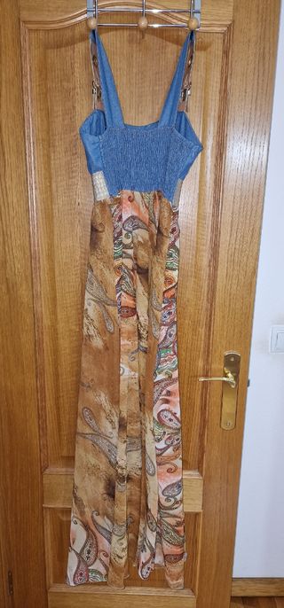 Vestido Largo Red Queen Fiesta Talla S-M