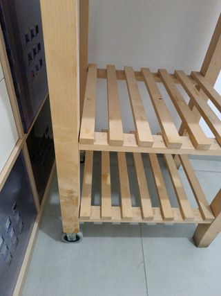 Carrito cocina madera, isla cocina con ruedas