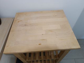 Carrito cocina madera, isla cocina con ruedas