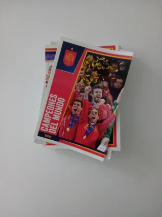 Colección de cromos de la roja