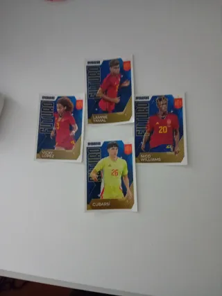 Colección de cromos de la roja