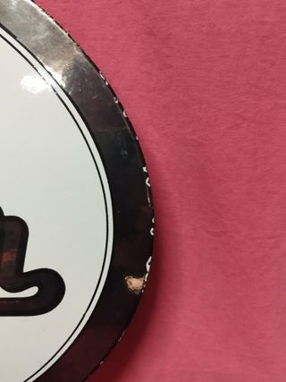 Insegna smaltata birra Konig - Pilsener