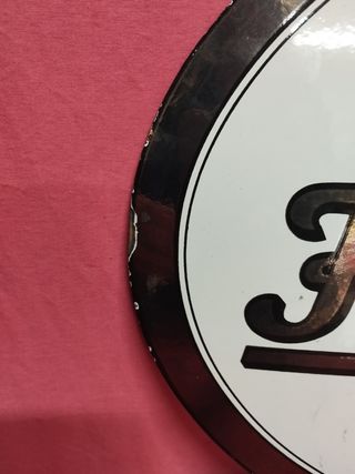 Insegna smaltata birra Konig - Pilsener