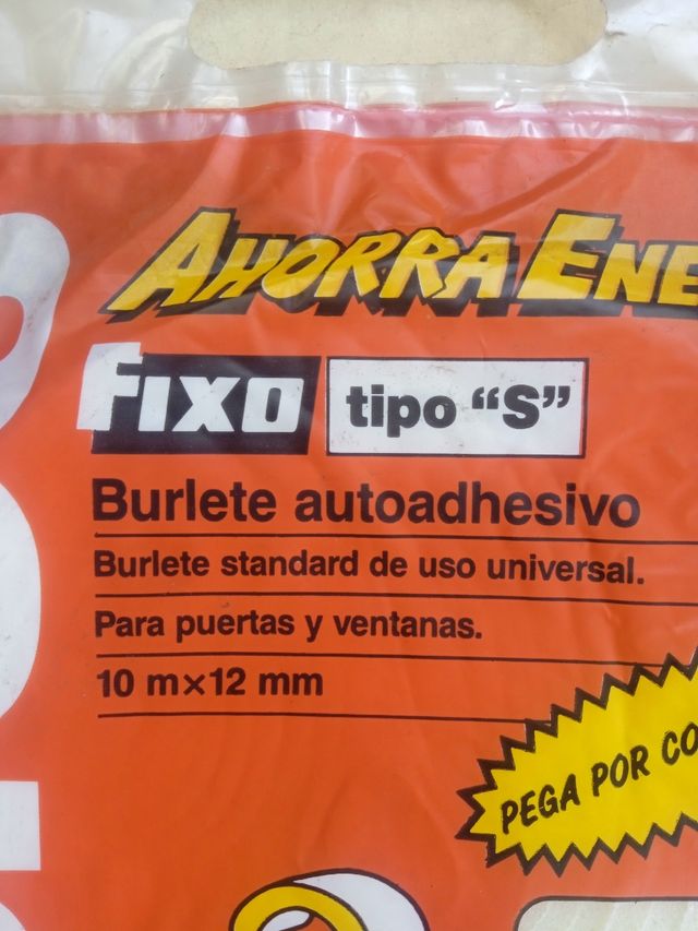 Burlete fixo autoadhesivo kores