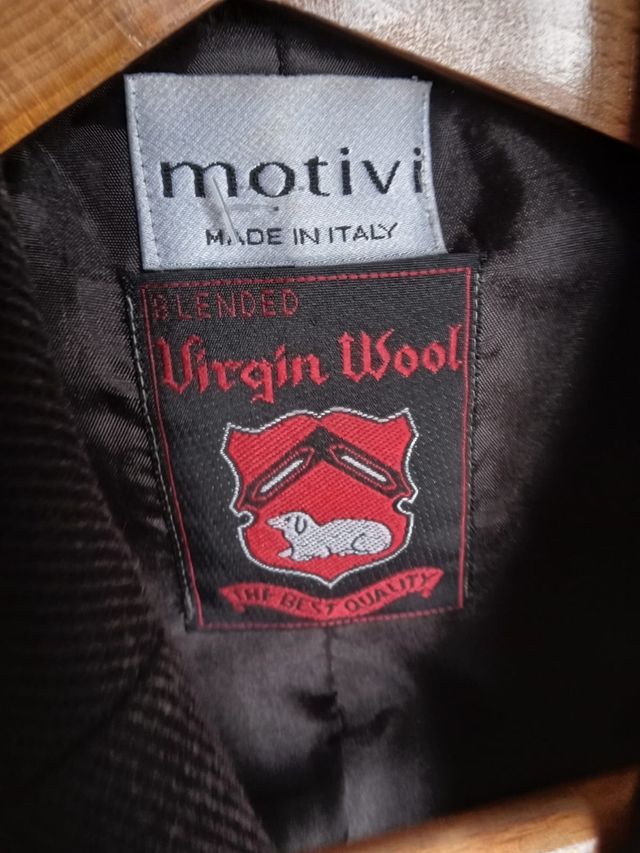 Cappotto motivi Marrone Tg.M