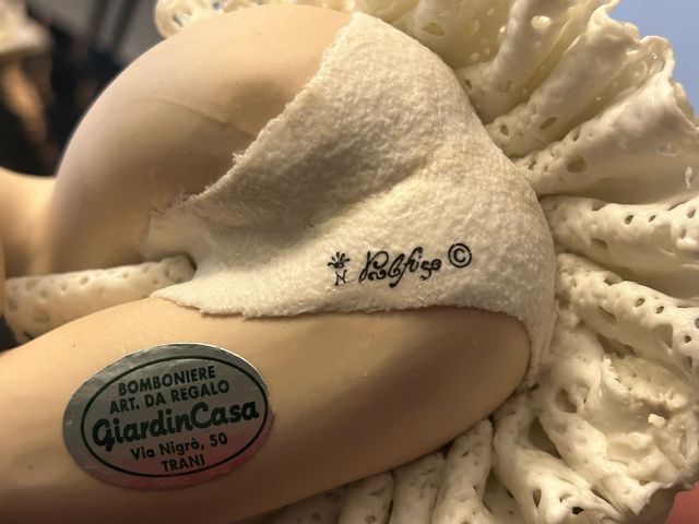 2 Statuine Ballerina Porcellana