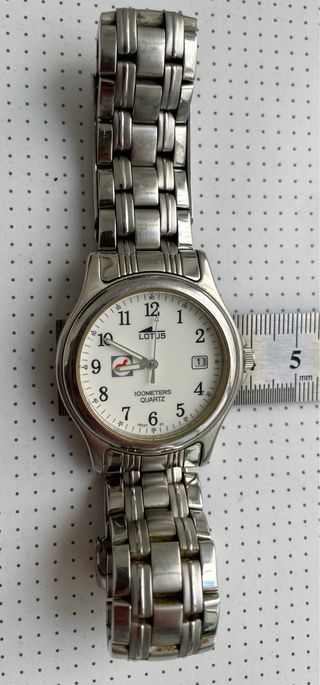 Reloj Lotus caballero plata