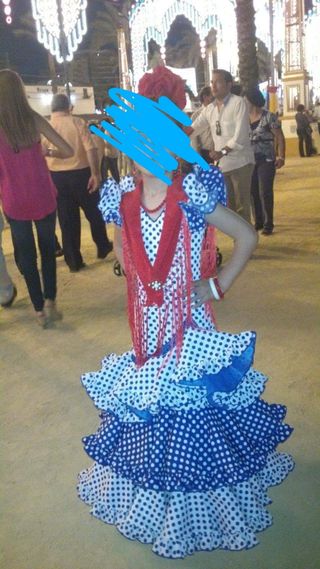Traje de flamenca