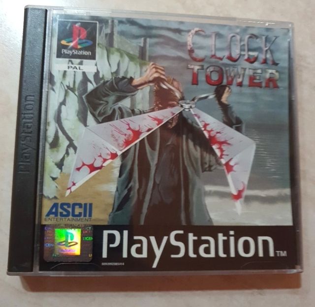 CLOCK TOWER PS1 ITA SPA UK LEGGERE DESCR